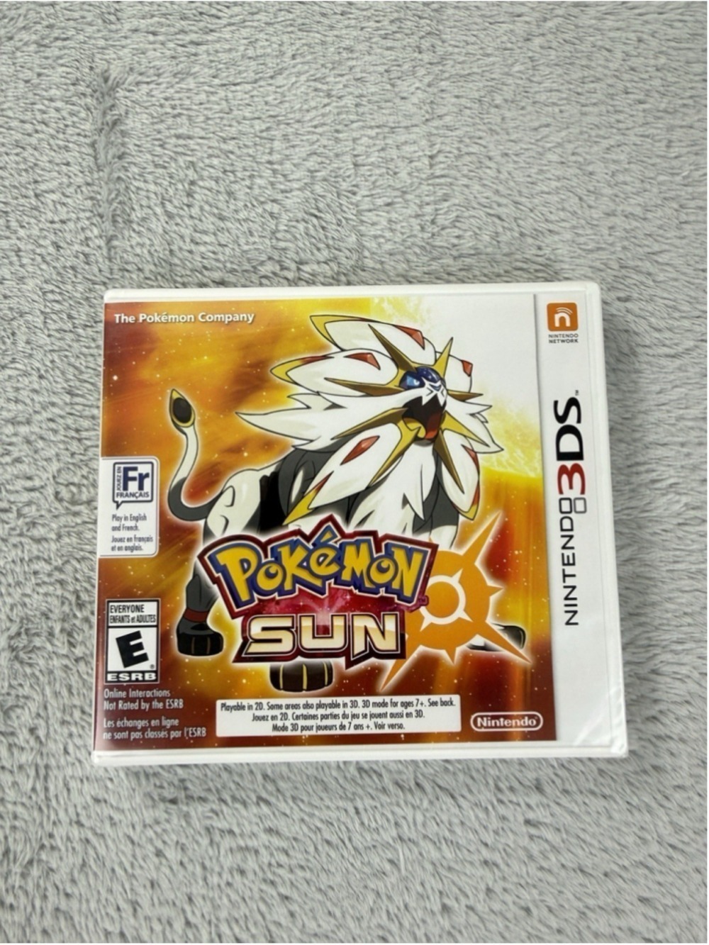 Pokemon Sun Nintendo 3DS Game